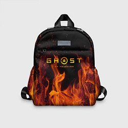 Детский рюкзак Ghost of Tsushima в огне, цвет: 3D-принт