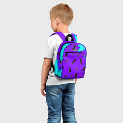 Детский рюкзак Fortnite neon steel colors epic, цвет: 3D-принт — фото 2
