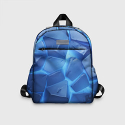 Детский рюкзак Синие ледяные плиты с разломом