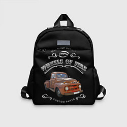 Детский рюкзак Хотрод и надпись колеса огня, цвет: 3D-принт