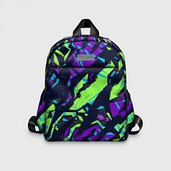 Детский рюкзак Абстрактный фон со спортивным рисунком, цвет: 3D-принт