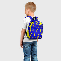 Детский рюкзак Fortnite краски неон, цвет: 3D-принт — фото 2