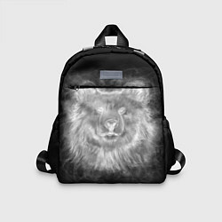 Детский рюкзак Голова медведя из дыма, цвет: 3D-принт