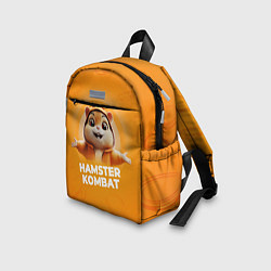 Детский рюкзак Hamster kombat orange, цвет: 3D-принт — фото 2