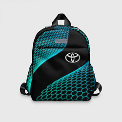 Детский рюкзак Toyota electro hexagon, цвет: 3D-принт