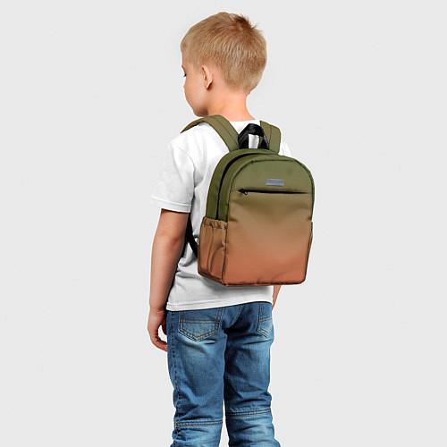 Детский рюкзак Абстрактный градиент / 3D-принт – фото 5