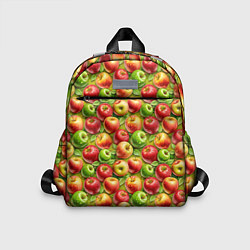 Детский рюкзак Ароматные сочные яблоки, цвет: 3D-принт
