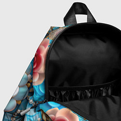 Детский рюкзак Цветы и жемчуг, цвет: 3D-принт — фото 2