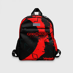Детский рюкзак God of War текстура, цвет: 3D-принт