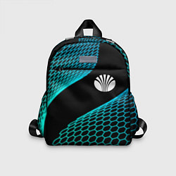 Детский рюкзак Daewoo electro hexagon, цвет: 3D-принт