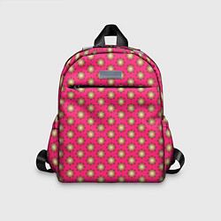Детский рюкзак Паттерн клубничный, цвет: 3D-принт