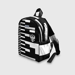 Детский рюкзак Россия геометрия, цвет: 3D-принт — фото 2