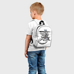 Детский рюкзак BMW M1000RR drago, цвет: 3D-принт — фото 2