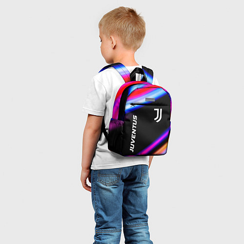 Детский рюкзак Juventus speed game lights / 3D-принт – фото 5
