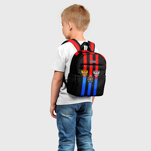 Детский рюкзак Россия спорт линии / 3D-принт – фото 5