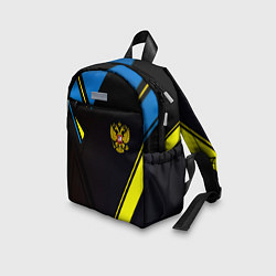 Детский рюкзак Имперская Россия спорт геомтерия, цвет: 3D-принт — фото 2