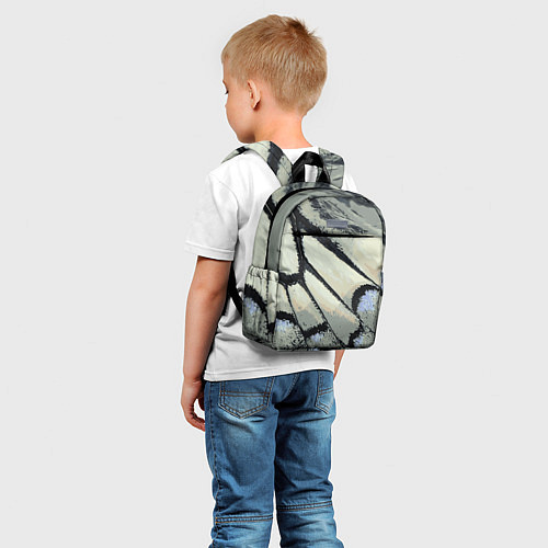 Детский рюкзак Абстракция - крыло бабочки / 3D-принт – фото 5