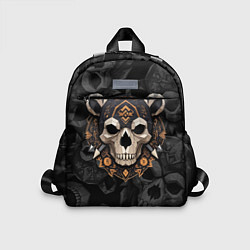 Детский рюкзак Череп медведя, цвет: 3D-принт