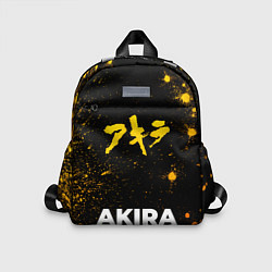 Детский рюкзак Akira - gold gradient по-центру, цвет: 3D-принт
