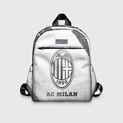 Детский рюкзак AC Milan - white gradient, цвет: 3D-принт