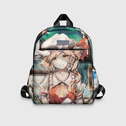 Детский рюкзак Touhou Project Flandre милая с бумажным самолётико, цвет: 3D-принт