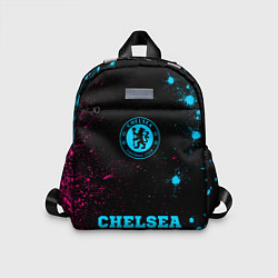 Детский рюкзак Chelsea - neon gradient по-центру, цвет: 3D-принт