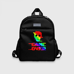 Детский рюкзак Game over gradient, цвет: 3D-принт