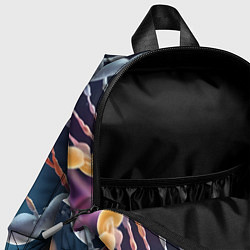 Детский рюкзак Разноцветный ДНК, цвет: 3D-принт — фото 2