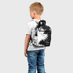 Детский рюкзак Ведьмак снежинки, цвет: 3D-принт — фото 2