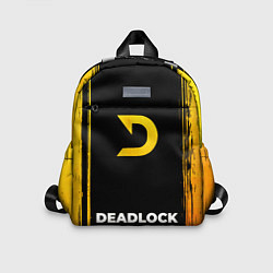 Детский рюкзак Deadlock - gold gradient по-центру, цвет: 3D-принт