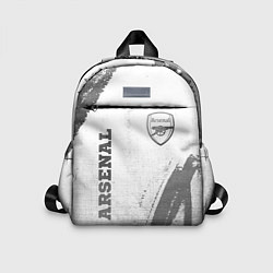 Детский рюкзак Arsenal - white gradient вертикально, цвет: 3D-принт