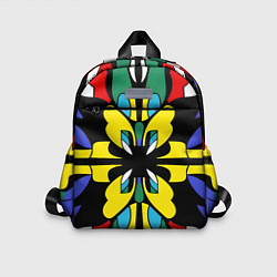 Детский рюкзак Яркий калейдоскоп, цвет: 3D-принт