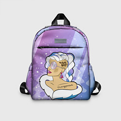 Детский рюкзак Снегурочка с тату, цвет: 3D-принт