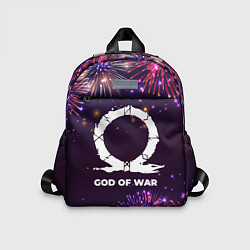 Детский рюкзак Праздничный God of War, цвет: 3D-принт