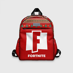 Детский рюкзак Fortnite new year, цвет: 3D-принт