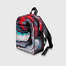 Детский рюкзак Флюид арт абстракция, цвет: 3D-принт — фото 2