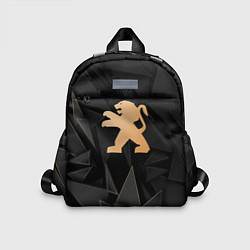 Детский рюкзак Peugeot golden poly, цвет: 3D-принт