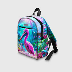 Детский рюкзак Пеликан в сказачном лесу, цвет: 3D-принт — фото 2