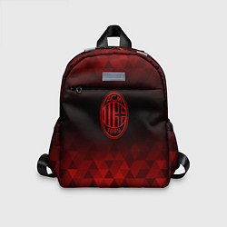 Детский рюкзак AC Milan red poly, цвет: 3D-принт