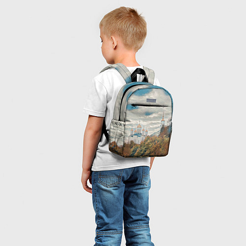 Детский рюкзак Храм на горе / 3D-принт – фото 5