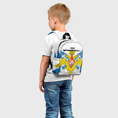 Детский рюкзак Военно-морской флот: орёл / 3D-принт – фото 5