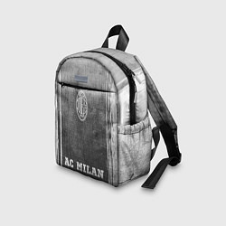 Детский рюкзак AC Milan - grey gradient по-центру, цвет: 3D-принт — фото 2
