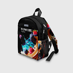 Детский рюкзак Все дуреют с этого десерта, цвет: 3D-принт — фото 2