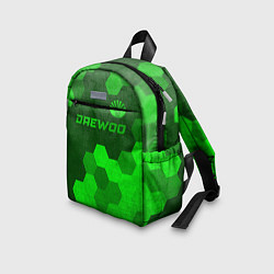 Детский рюкзак Daewoo - green gradient посередине, цвет: 3D-принт — фото 2