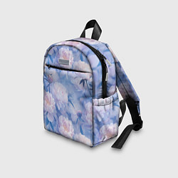 Детский рюкзак Цветы в туманности, цвет: 3D-принт — фото 2