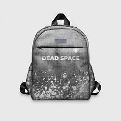 Детский рюкзак Dead Space - grey gradient посередине, цвет: 3D-принт