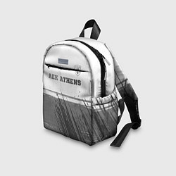 Детский рюкзак AEK Athens - white gradient посередине, цвет: 3D-принт — фото 2