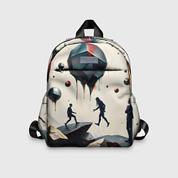 Детский рюкзак Сюрреалистичные люди и камни