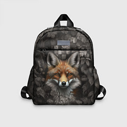 Детский рюкзак Внимательный лис, цвет: 3D-принт