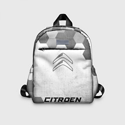 Детский рюкзак Citroen - white gradient по-центру, цвет: 3D-принт